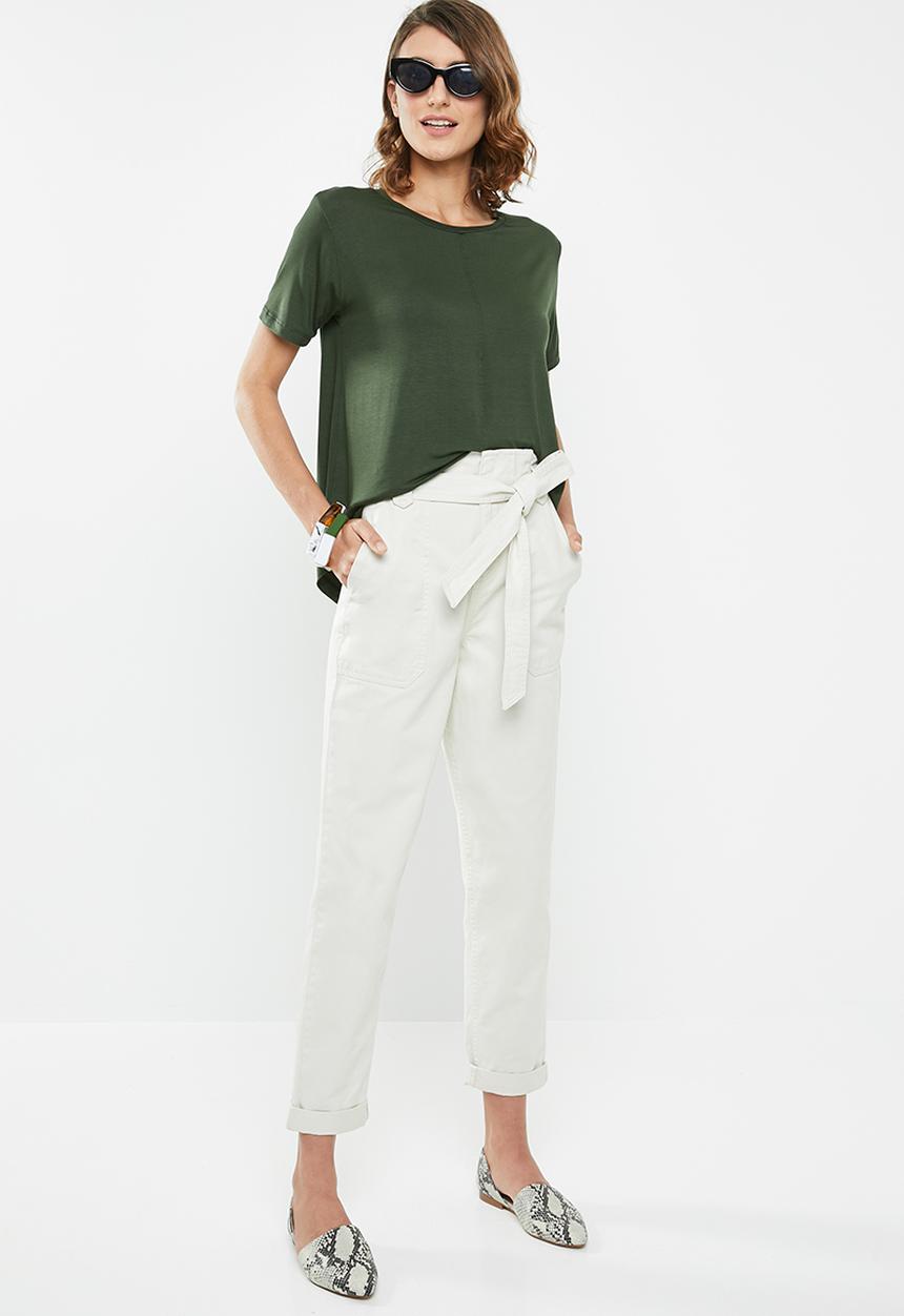 edit - High low tunic - khaki