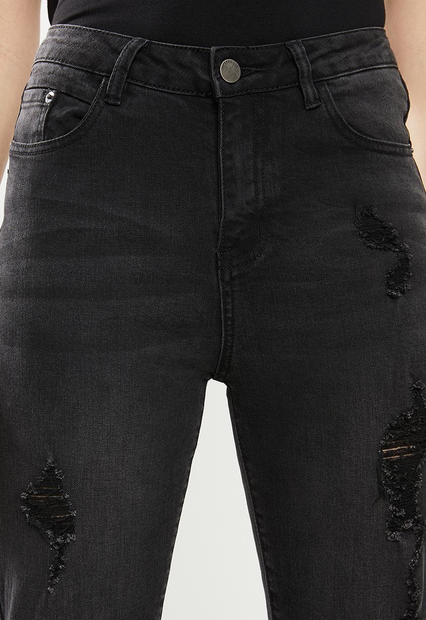Superbalist - Ripped skinny jeans - black