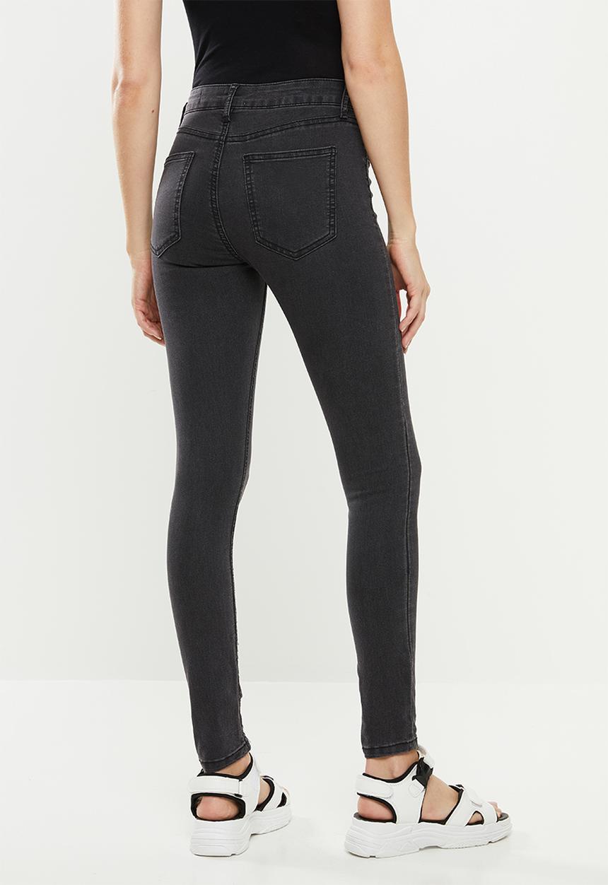 Cotton On - Mid rise jegging - black