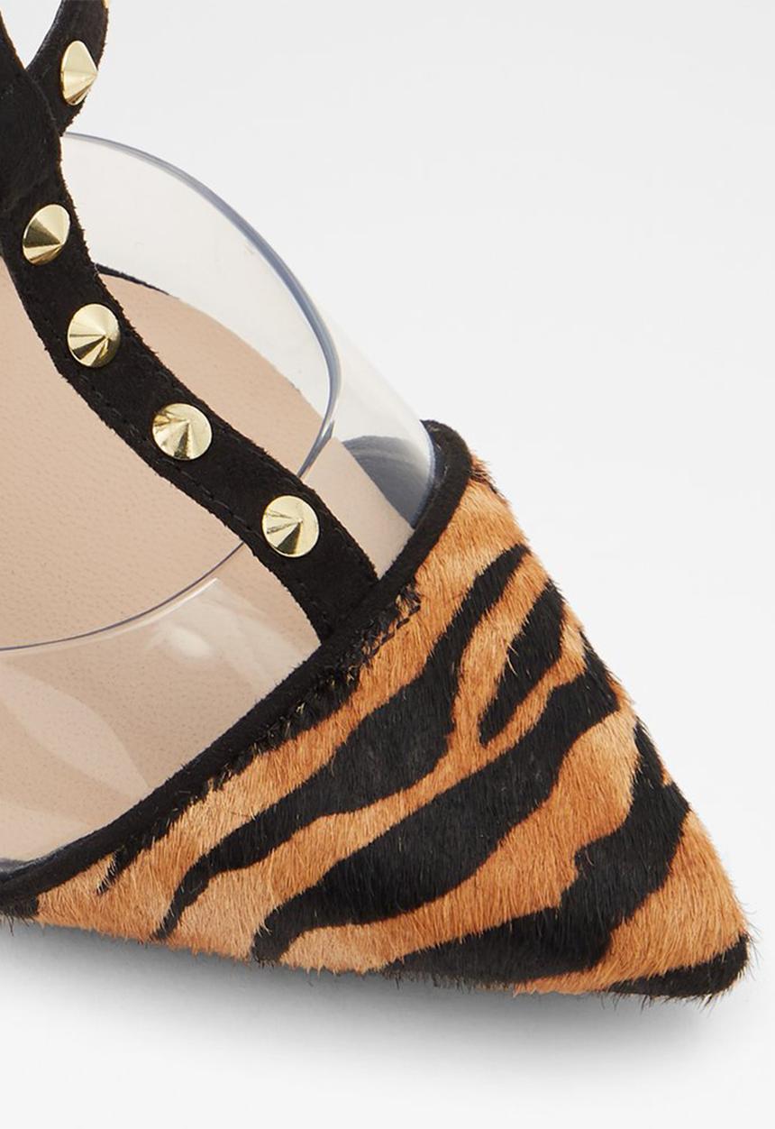 ALDO - Celadrie leather heel - black & brown 