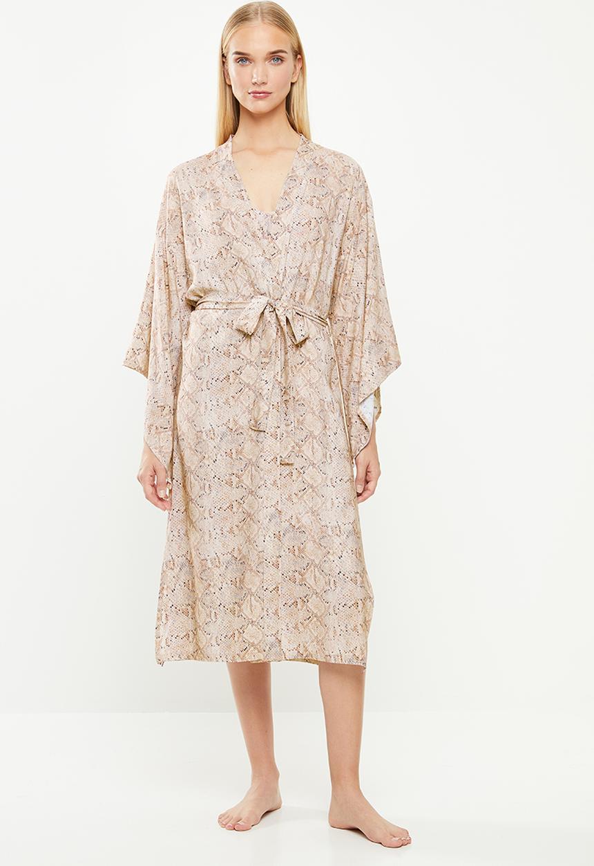 Superbalist - Bell sleeve robe - neutral