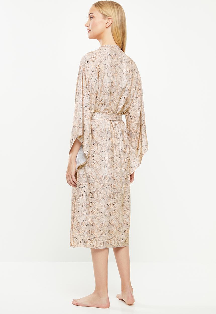 Superbalist - Bell sleeve robe - neutral