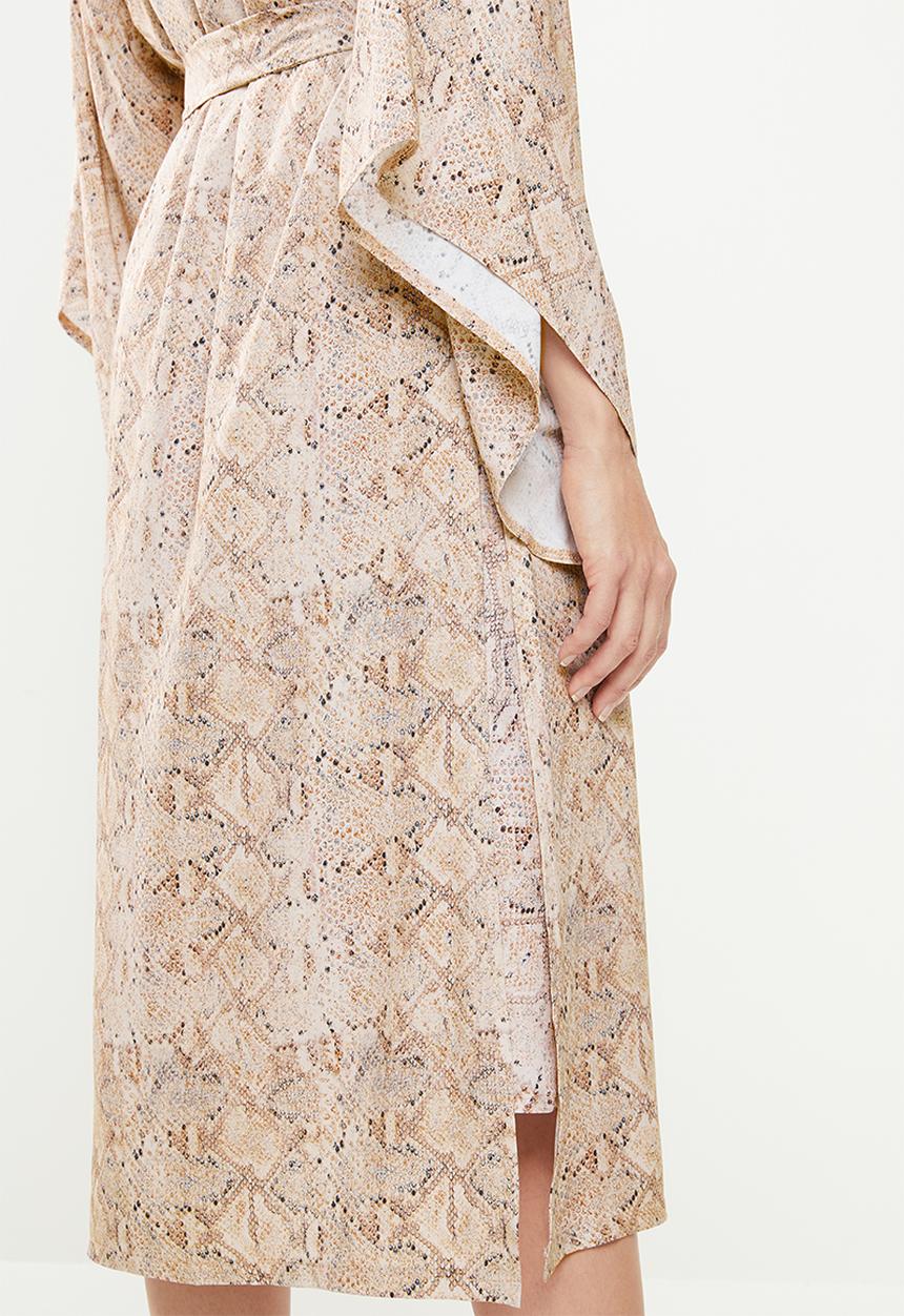 Superbalist - Bell sleeve robe - neutral