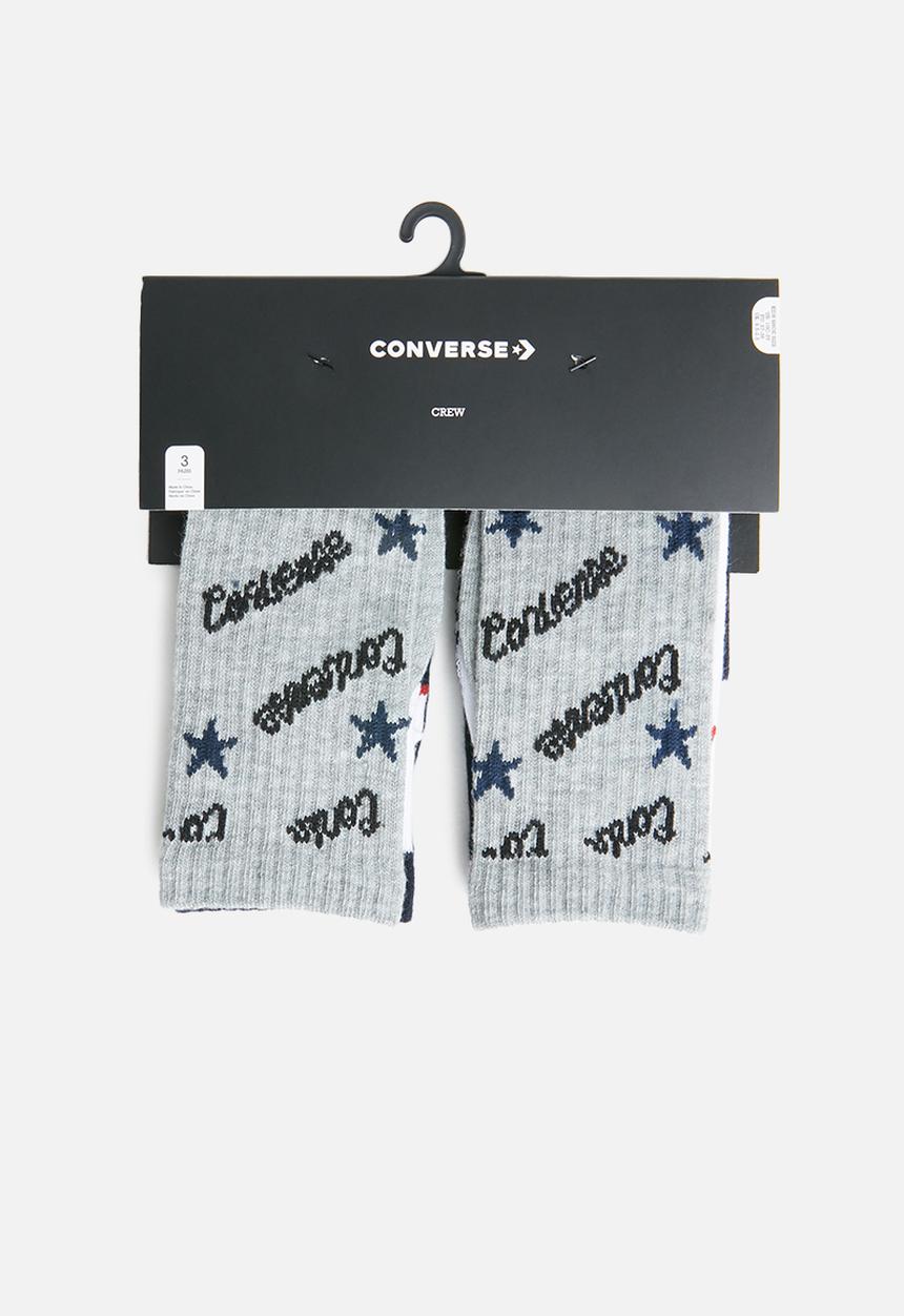 Converse - Converse script crew 3 pack - mutli