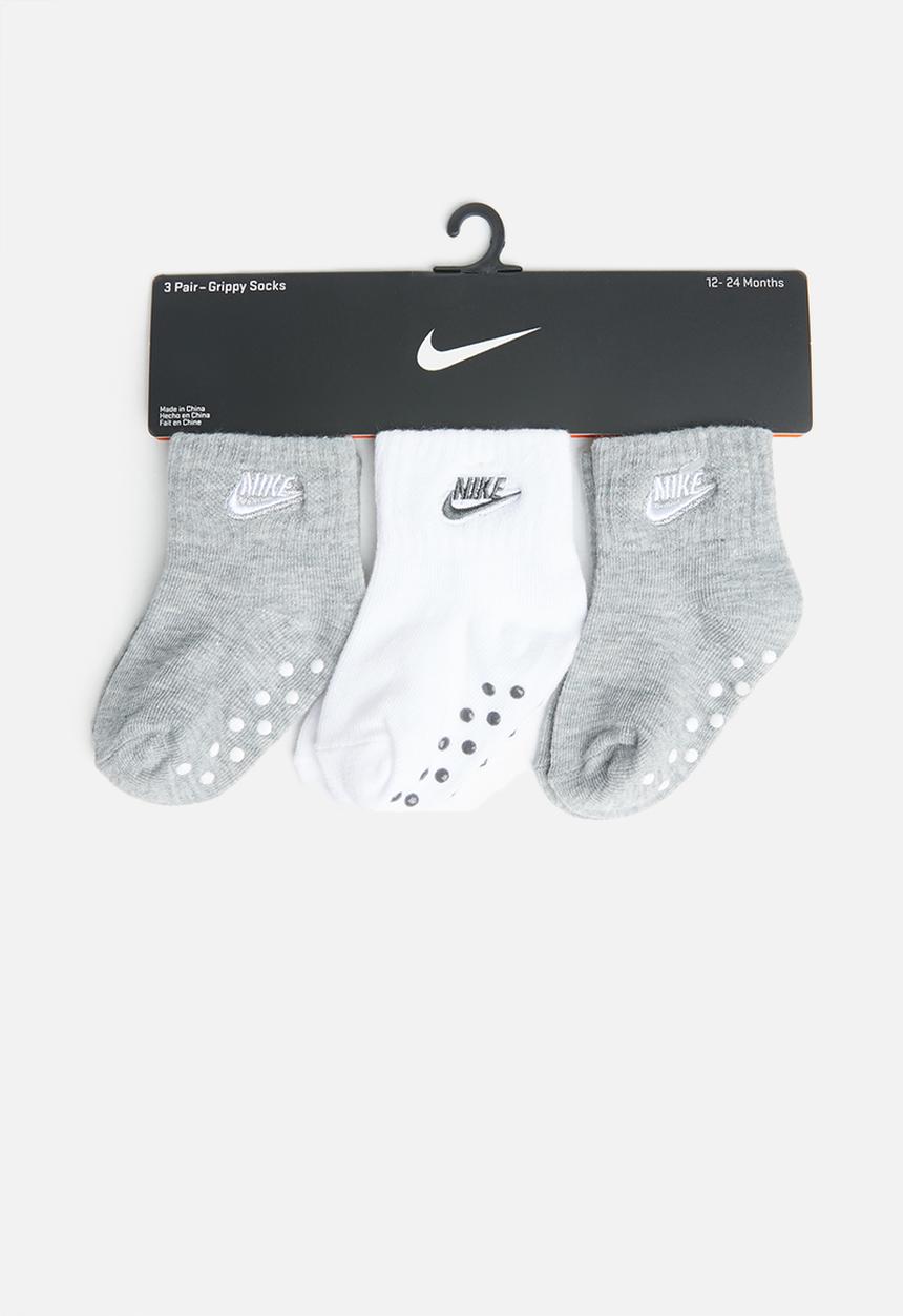 Nike - Nhn core futura gripper - grey & white 