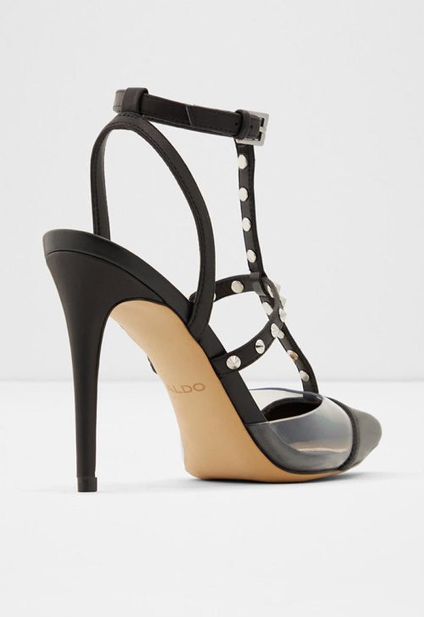 ALDO - Celadrie leather heel - black