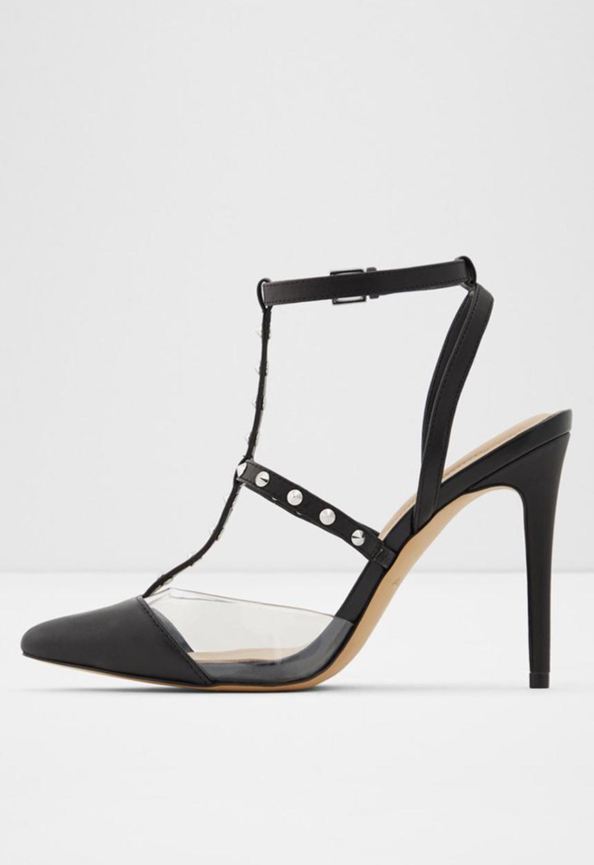 ALDO - Celadrie leather heel - black