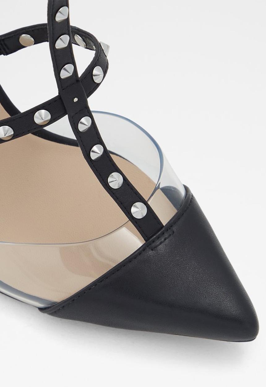 ALDO - Celadrie leather heel - black