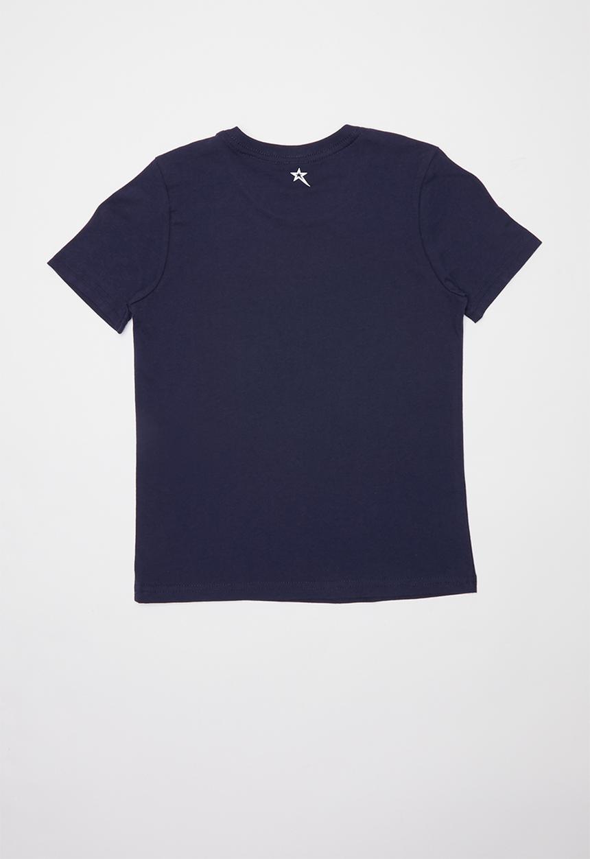 SOVIET - B orazio boys short sleeve logo tee - navy