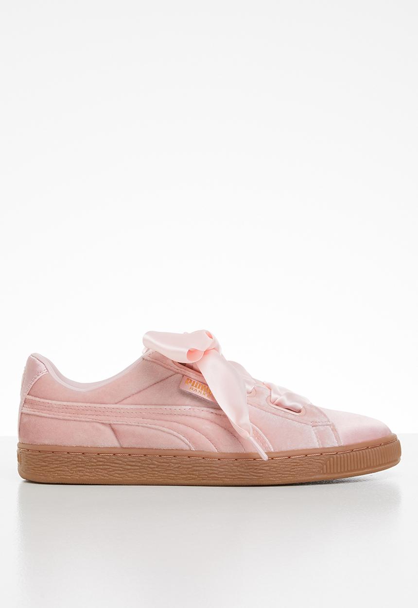 PUMA - Basket heart - silver pink & gold