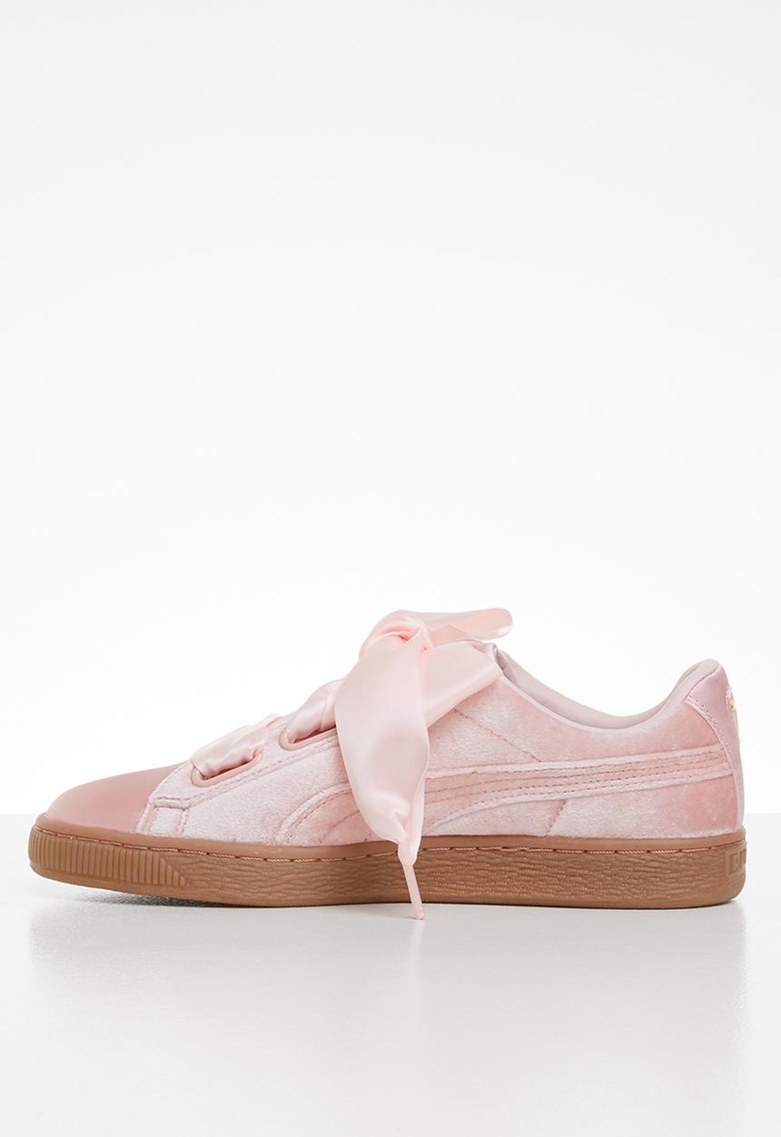 PUMA - Basket heart - silver pink & gold
