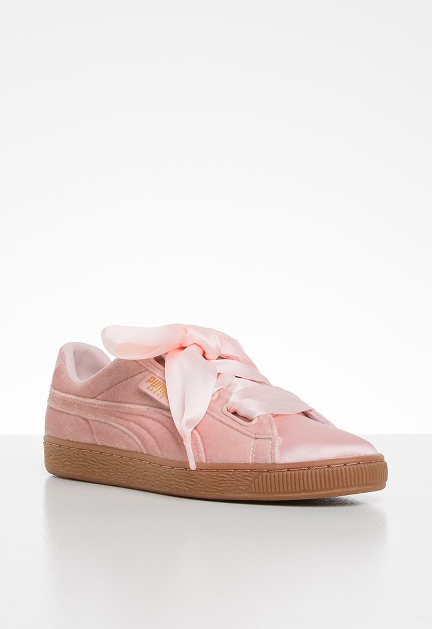 PUMA - Basket heart - silver pink & gold