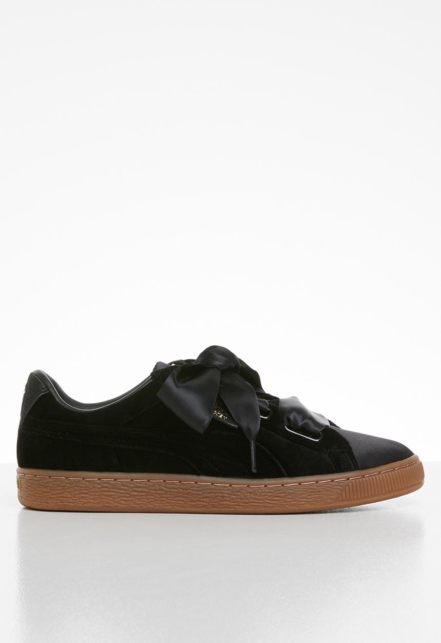 PUMA - Basket heart vs wns - puma black-gold