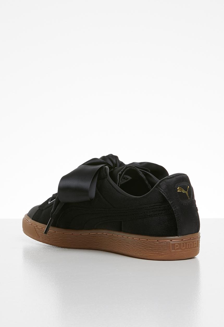 PUMA - Basket heart vs wns - puma black-gold