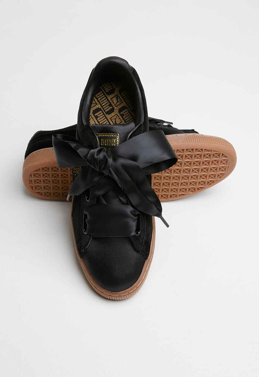 PUMA - Basket heart vs wns - puma black-gold