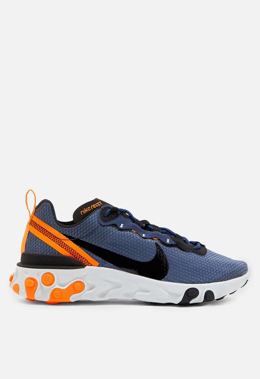 Nike - React Element 55 - midnight navy/black-total orange