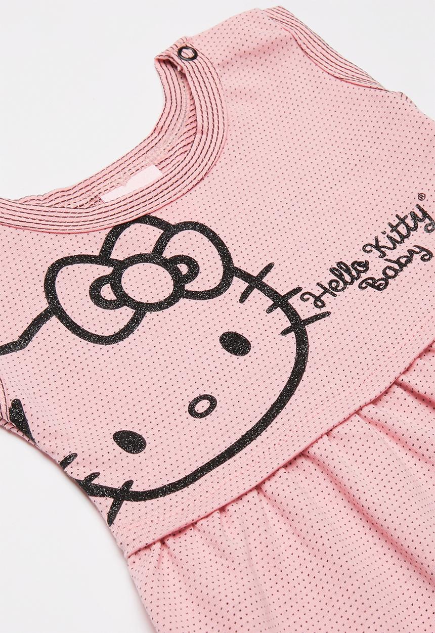 Hello Kitty - Single jersey dress - pink