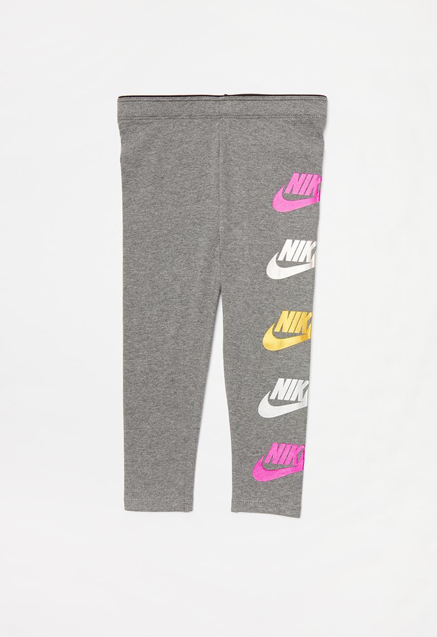 Nike - Nike girls futura shine legging - grey