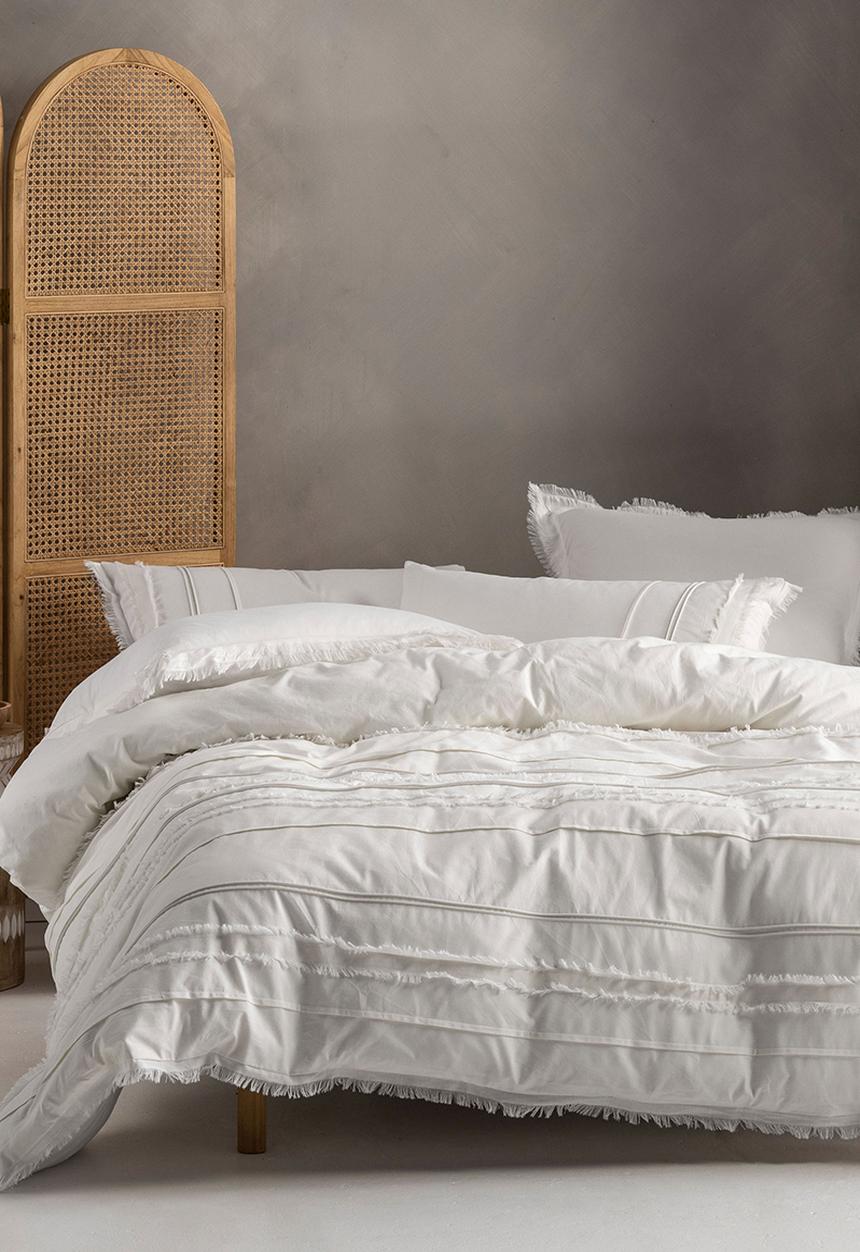 Linen House - Iliana duvet cover set - white