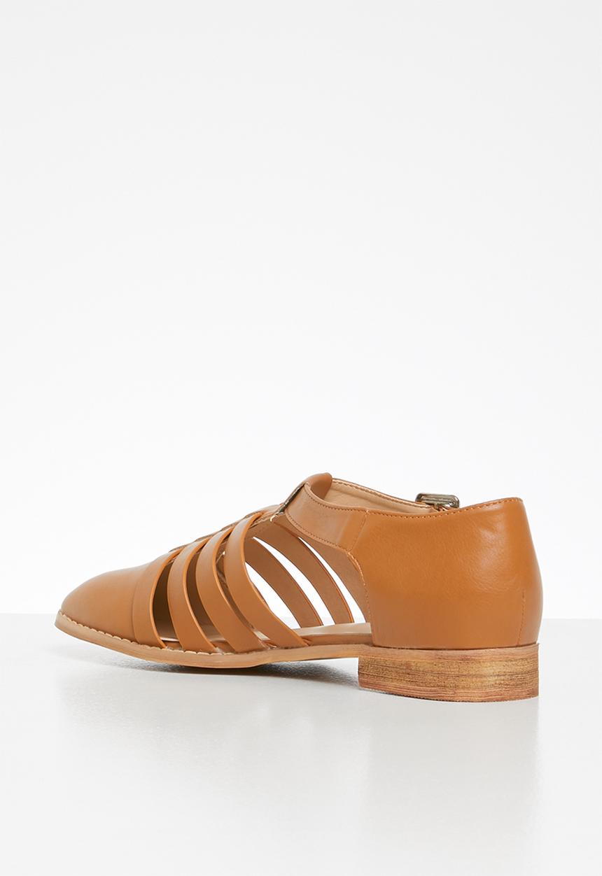Superbalist - Lucy caged pump - tan
