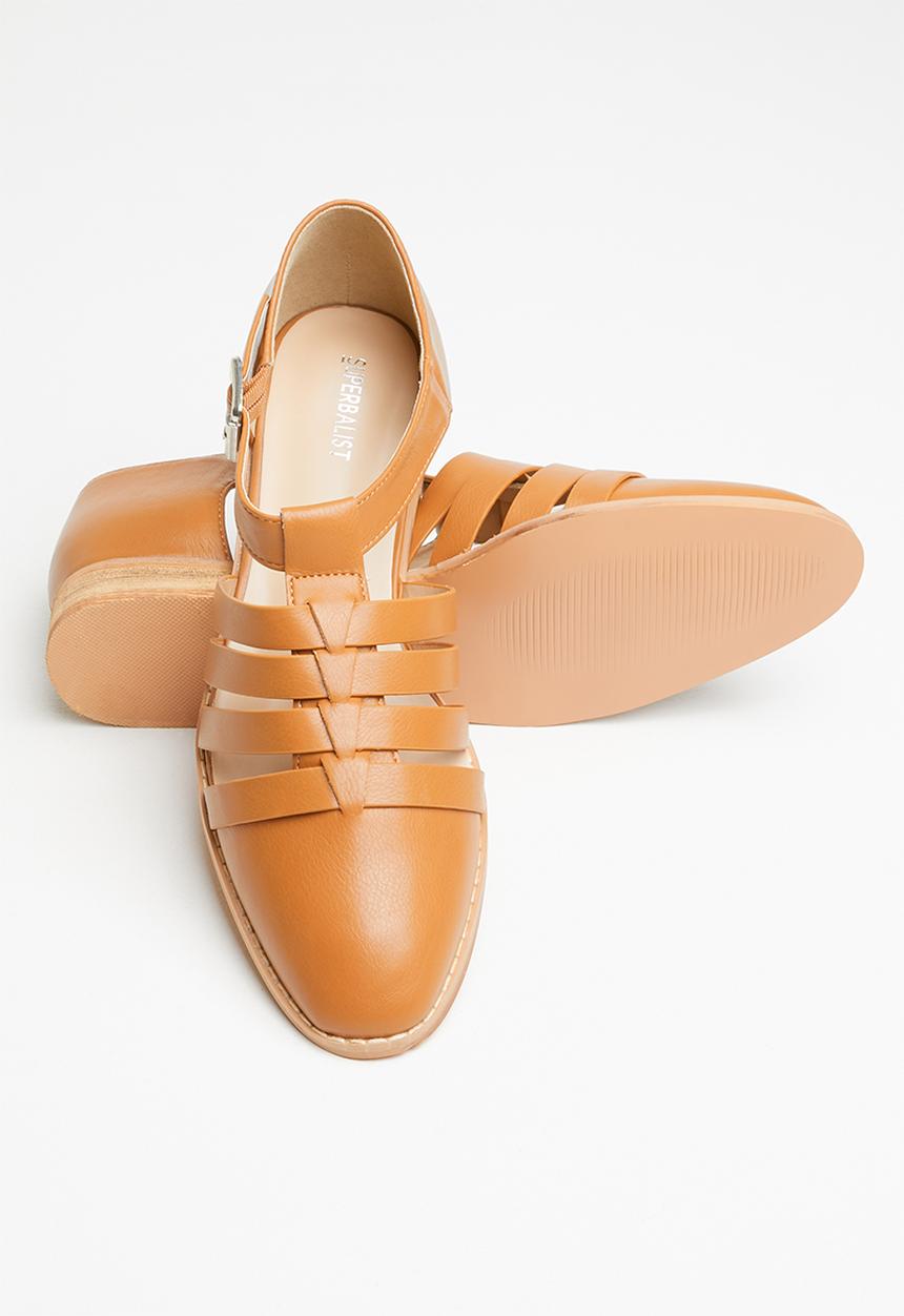 Superbalist - Lucy caged pump - tan