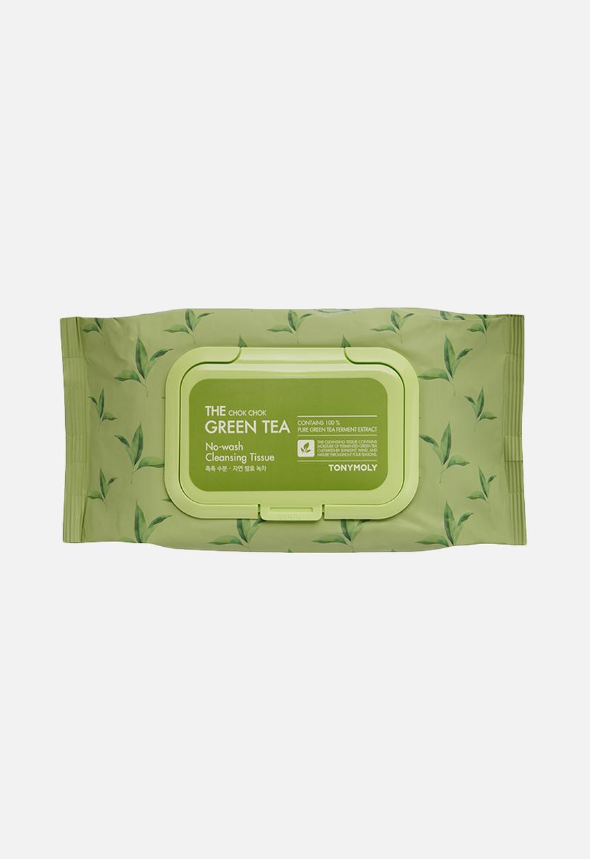 TONYMOLY - The Chok Chok Green Tea No-Wash Cleansing Tissues