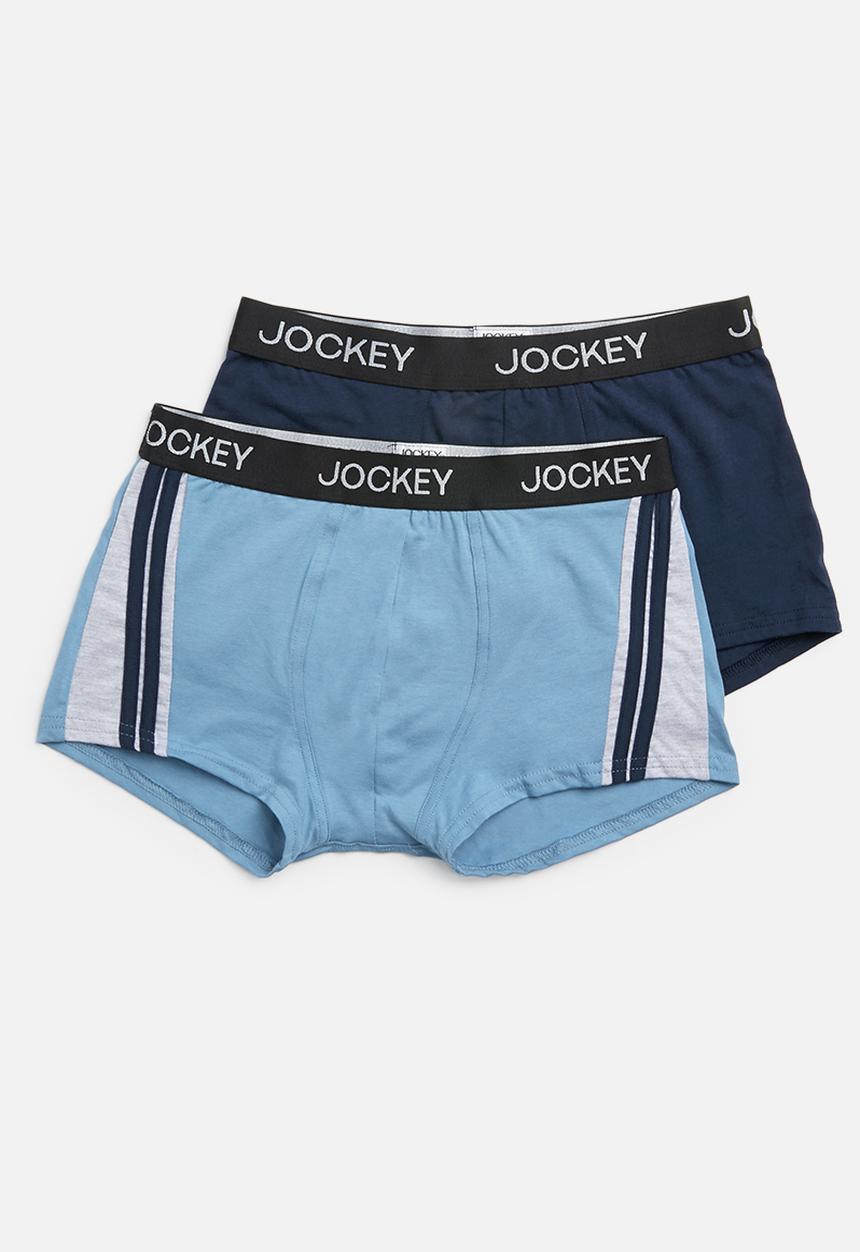 Jockey - 2 Pack urban trendz pouch trunk - blue & navy