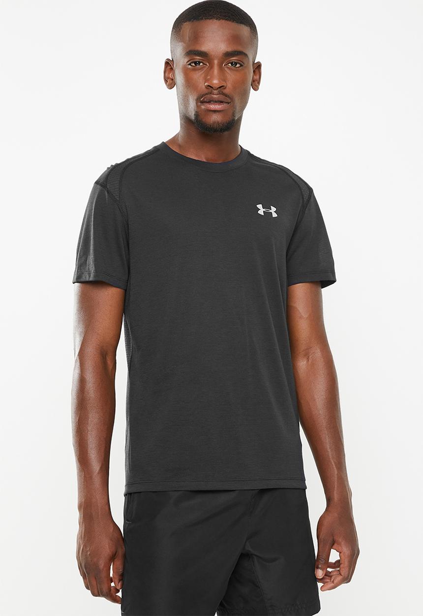 Under Armour - Streaker 2,0 short sleeve tee - black