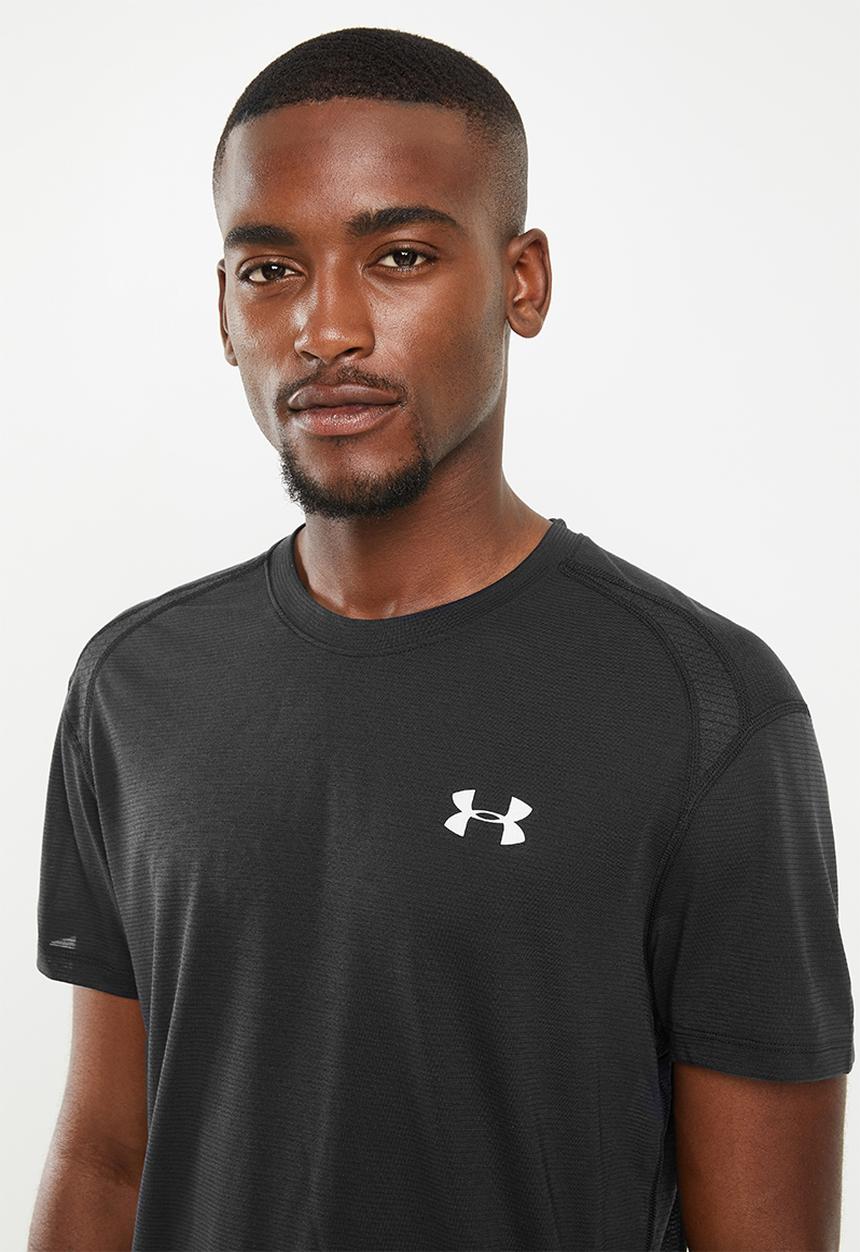 Under Armour - Streaker 2,0 short sleeve tee - black