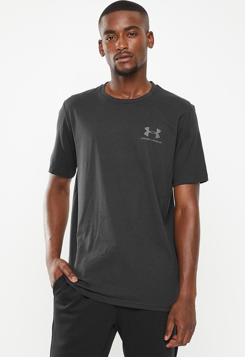 Under Armour - Sportstyle lc back short sleeve tee - black