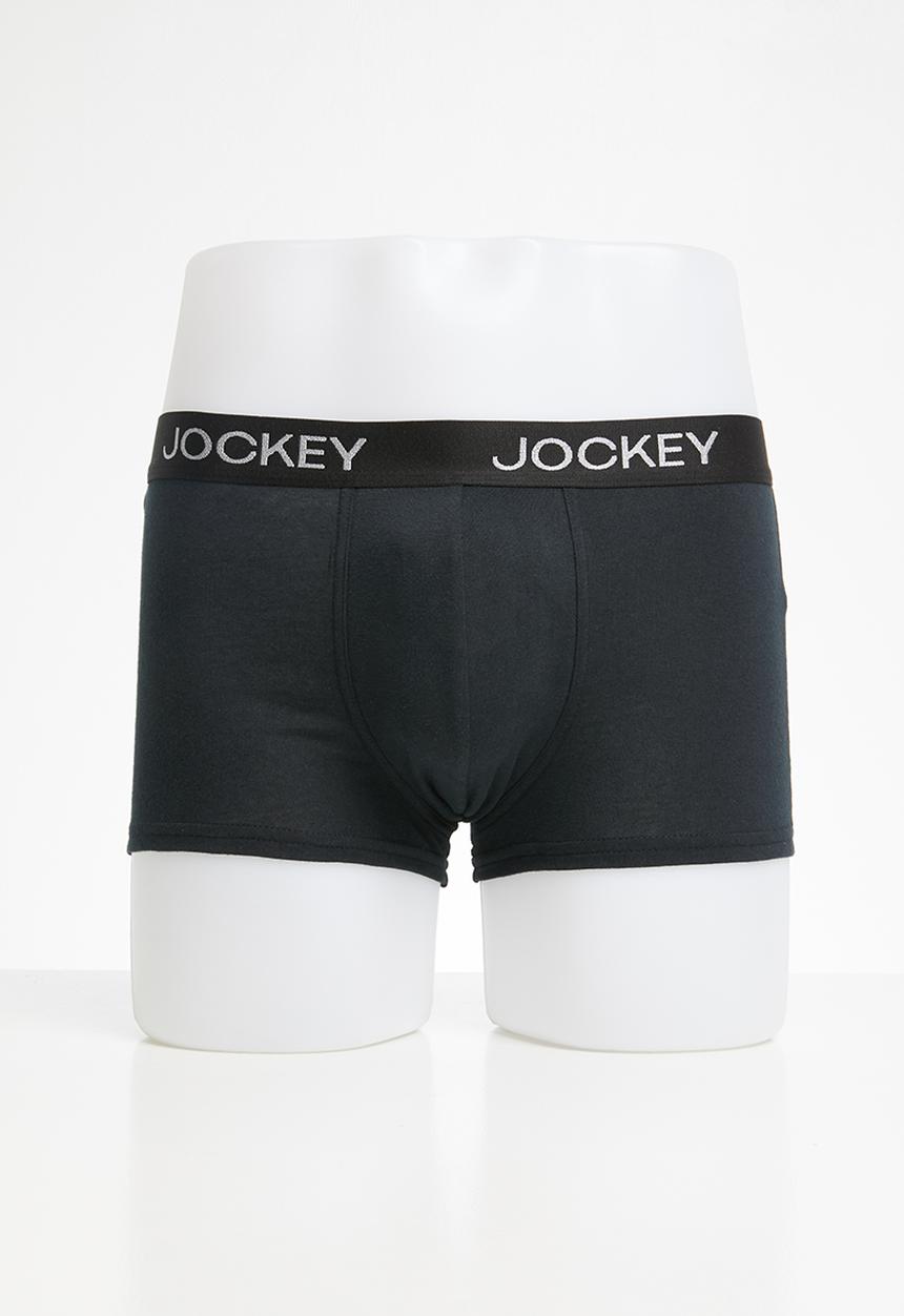 Jockey - 2 Pack urban trendz pouch trunk  - blue & black 