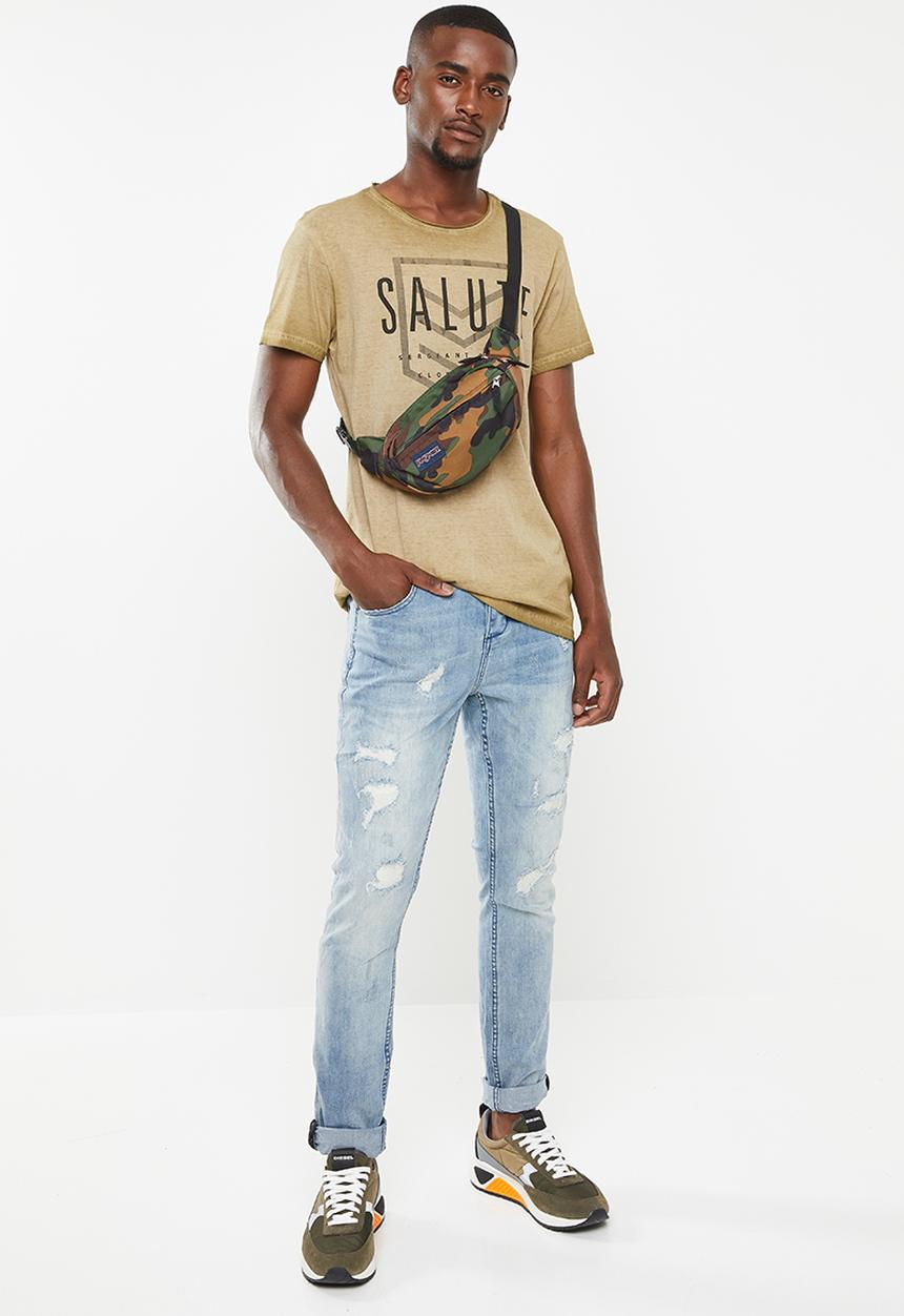 S.P.C.C - Feather slim fit jeans - blue
