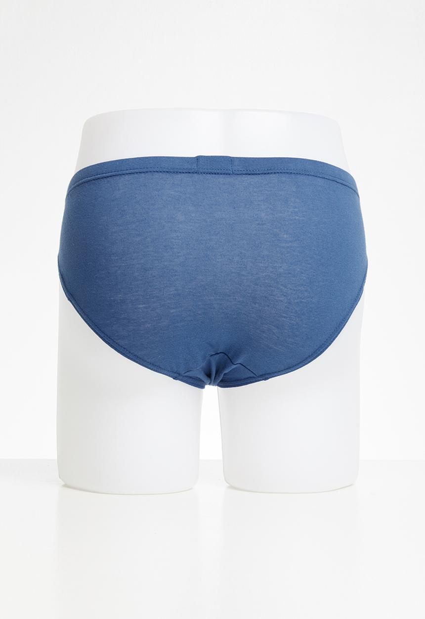 Jockey - 3 Pack plain melange skant - multi