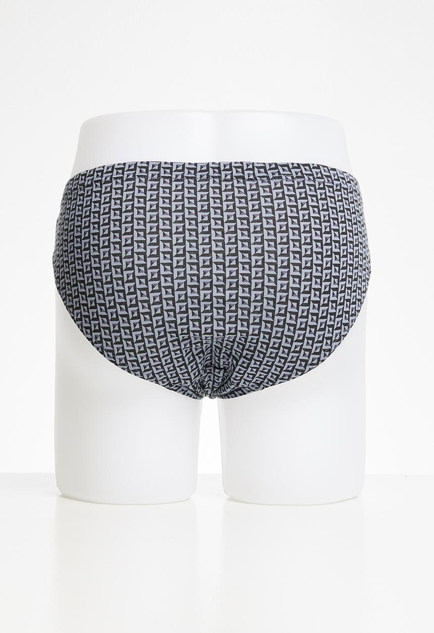 Jockey - 3 pack fancy skant® - grey & black