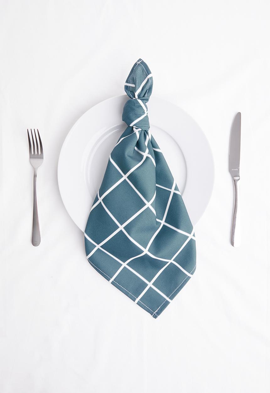 Sixth Floor - Check-in napkin set of 4 - green