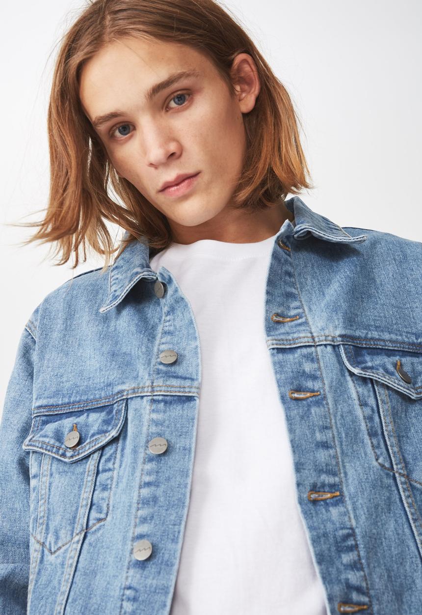 Factorie - Denim jacket - blue
