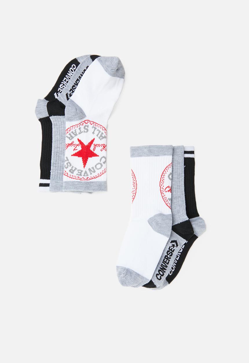 Converse - Converse chevron high crew 3 pack - multi 