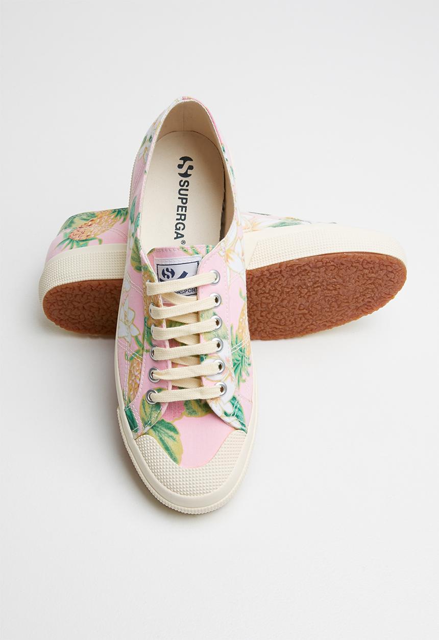 SUPERGA - Superga 2390 hawaiu fan - pink flower