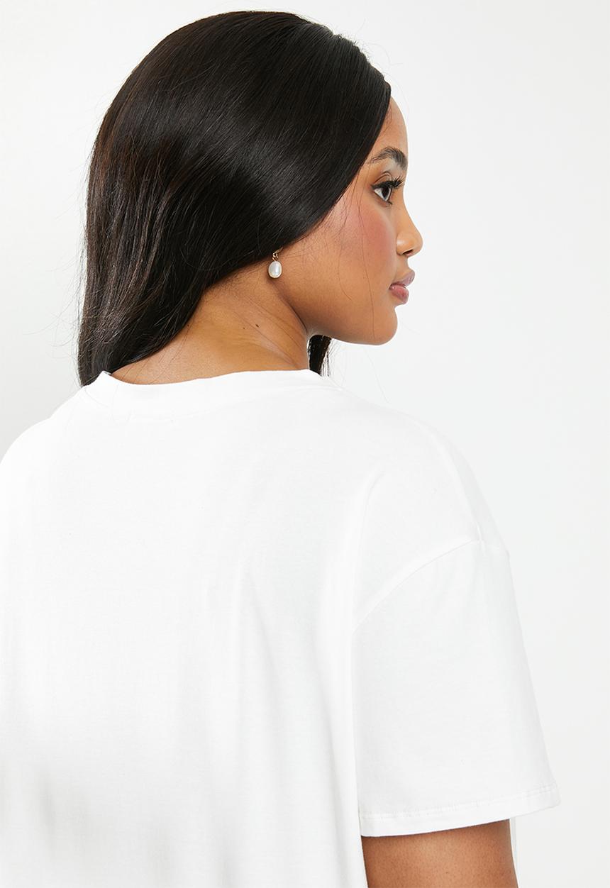 edit Plus - Pintuck tee - white 