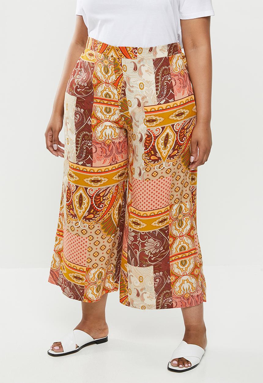edit Plus - Wide leg culottes - multi