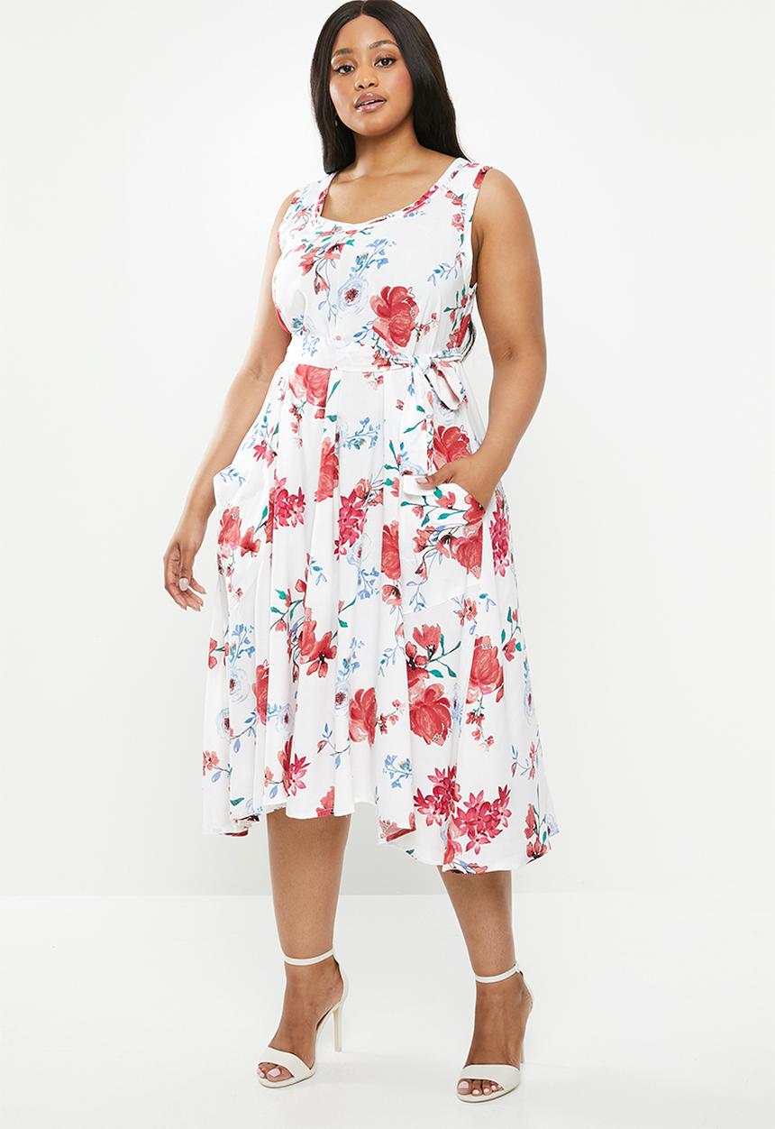 AMANDA LAIRD CHERRY - Plus size simosihle dress - multi 