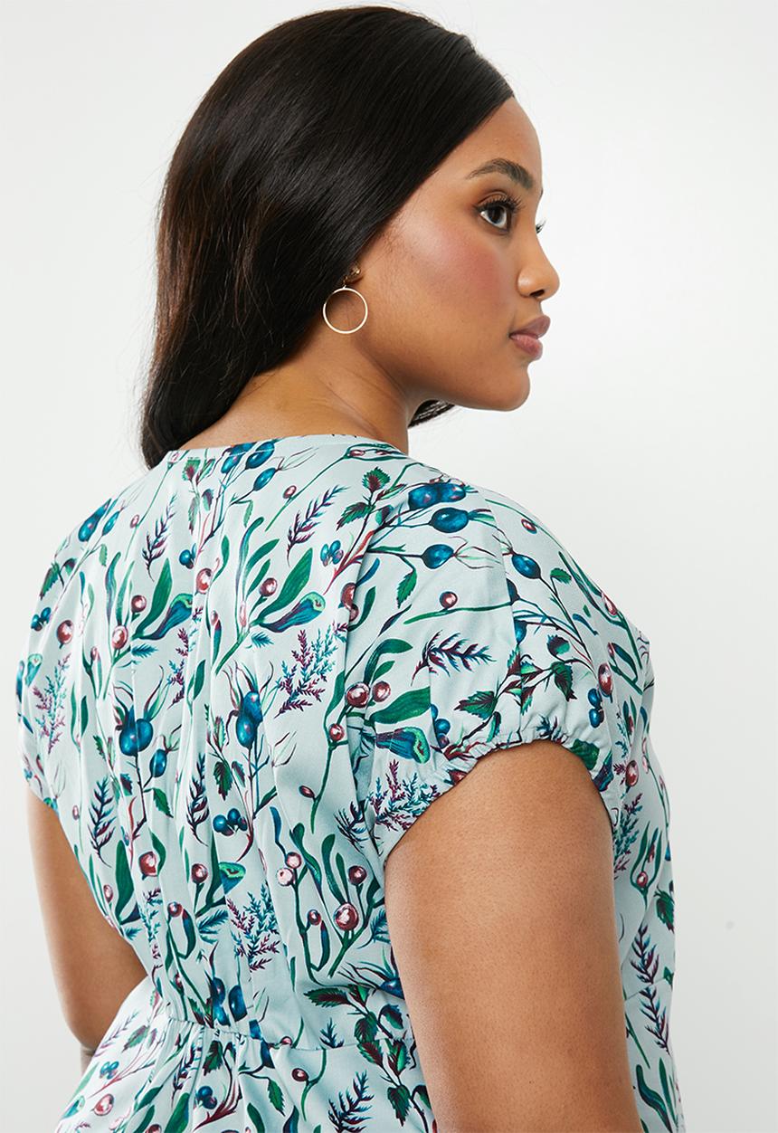 AMANDA LAIRD CHERRY - Plus size nontathu dress - multi 