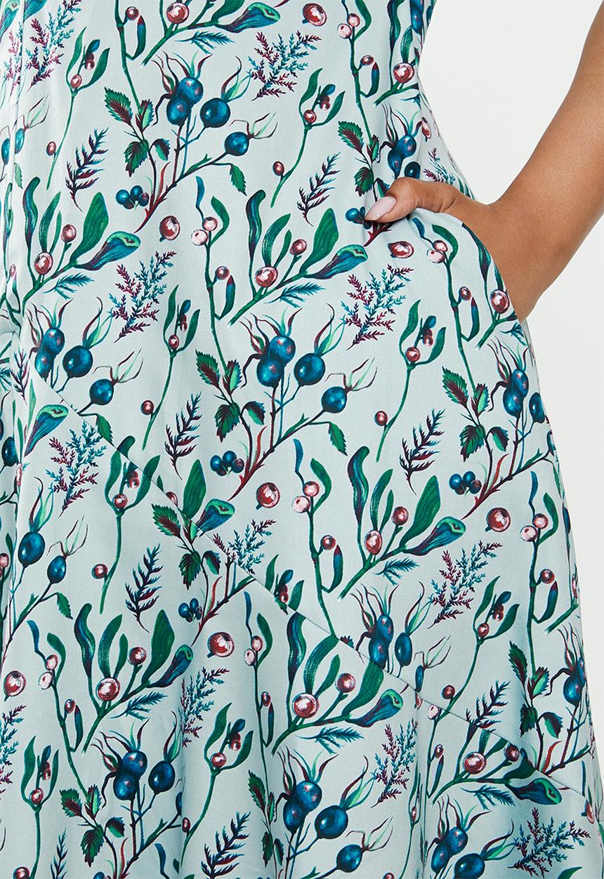 AMANDA LAIRD CHERRY - Plus size nontathu dress - multi 