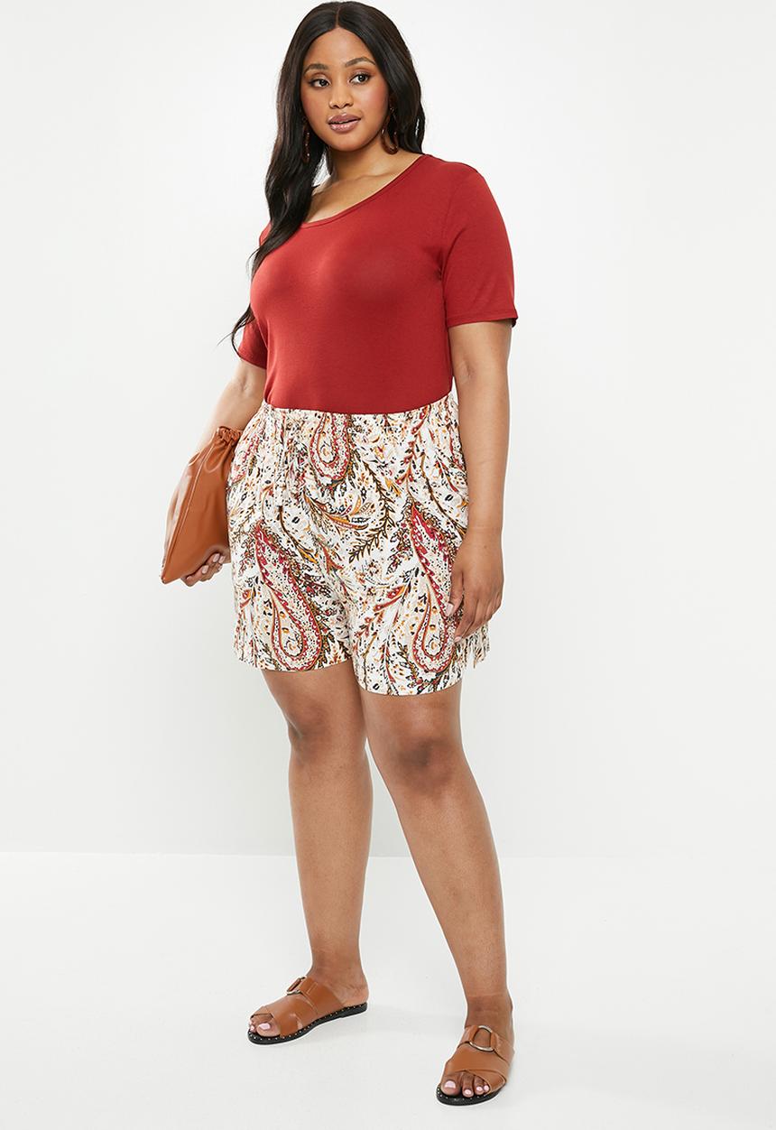 Superbalist - High waist soft shorts - multi