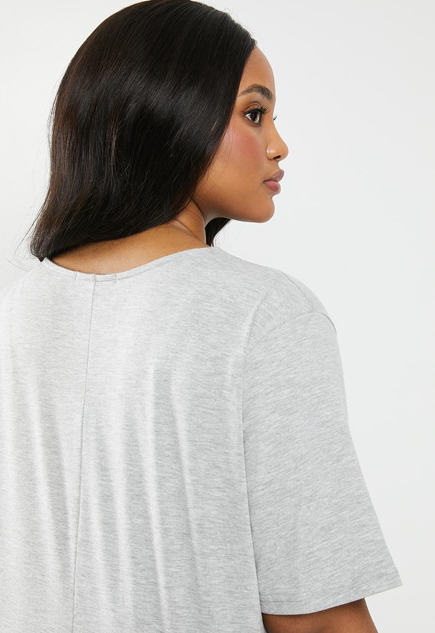 Superbalist - Longer length tee - grey