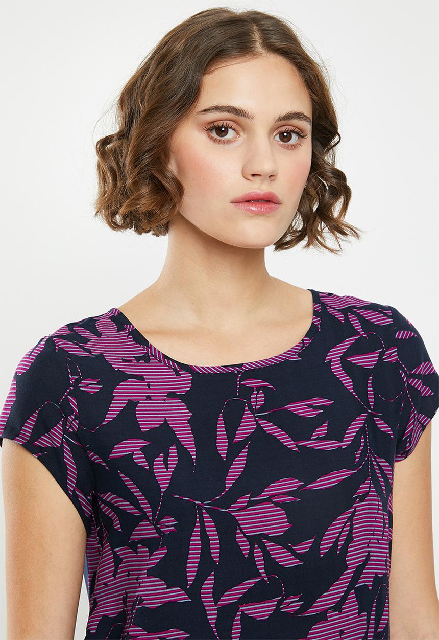 Vero Moda - Boca blouse - navy & pink