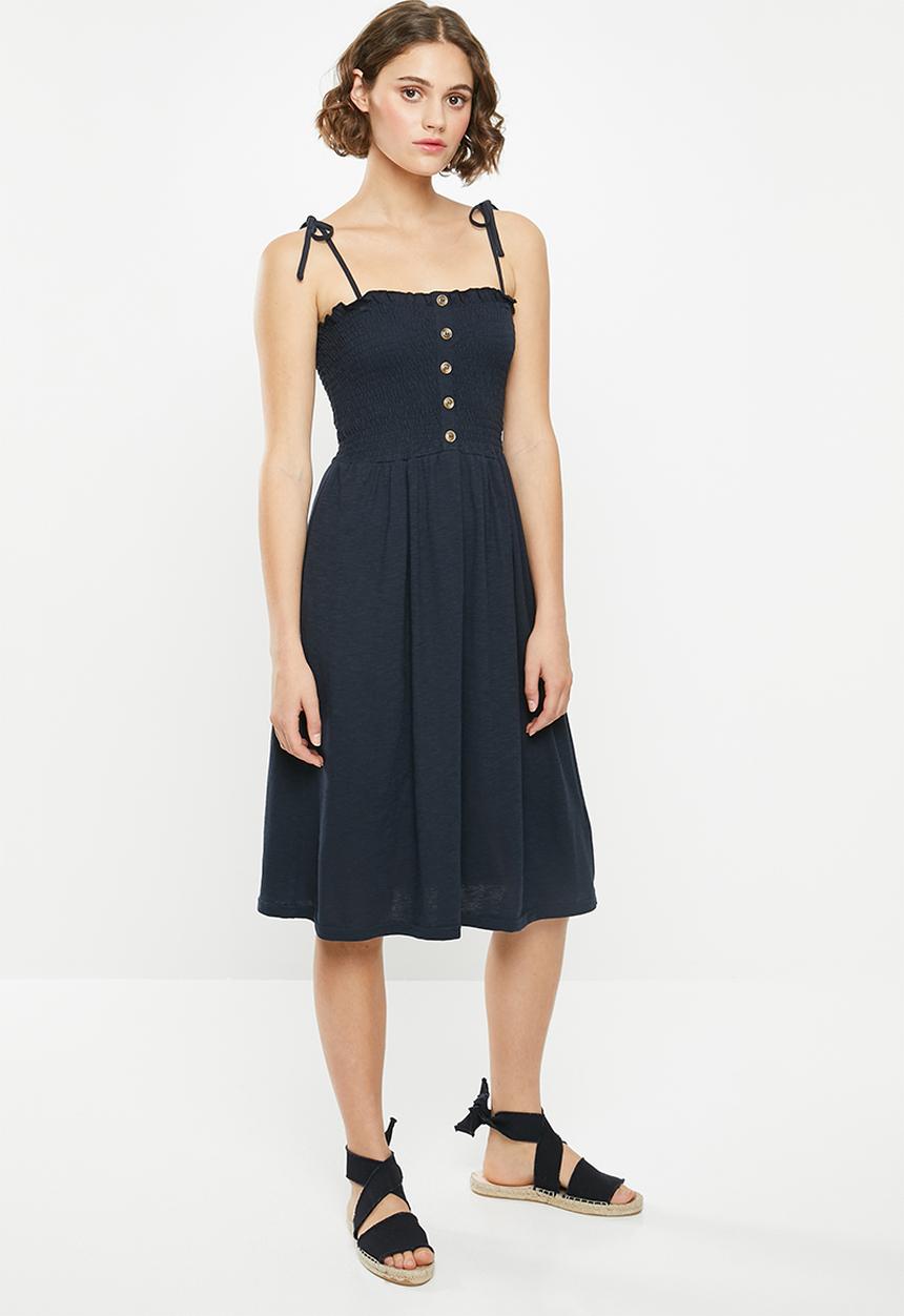 Vero Moda - Aria strappy dress - navy