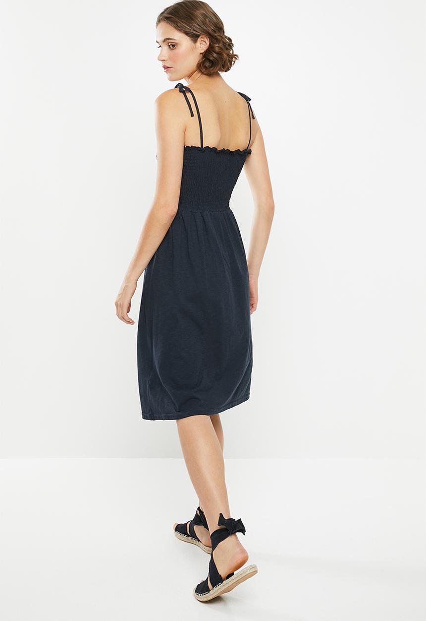 Vero Moda - Aria strappy dress - navy