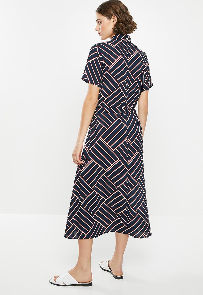 Jacqueline de Yong - Treats long dress - multi 