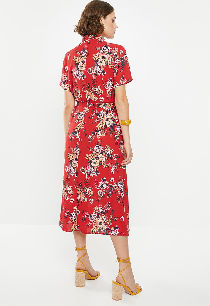 Jacqueline de Yong - Treats long dress - multi 